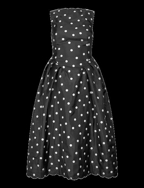STINE GOYA | Quilted Dots, Voluminous Midi Dress | M