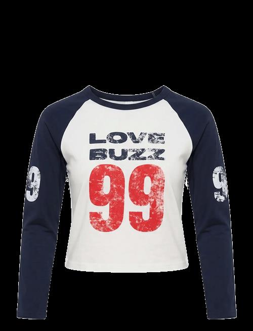 ABRAND | Love Buzz Raglanwhite/Navy | S