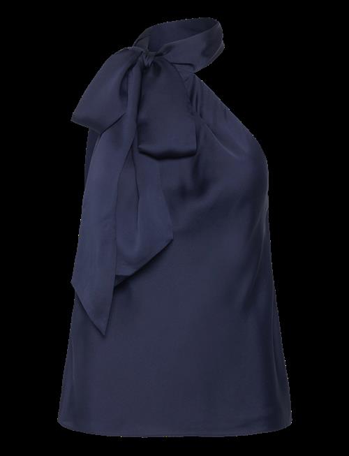 Lauren Ralph Lauren | Charmeuse Tie-Neck Halter Top | 42