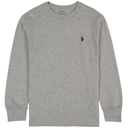 Ralph Lauren Mærket T-shirt Andover Heather Andover Heather 3 Y  Grå  3 år  Drenge