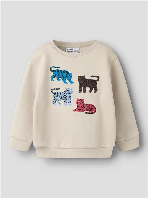 Name It Sweatshirt Peyote  Peyote 98 cm  Creme  98 cm  Drenge
