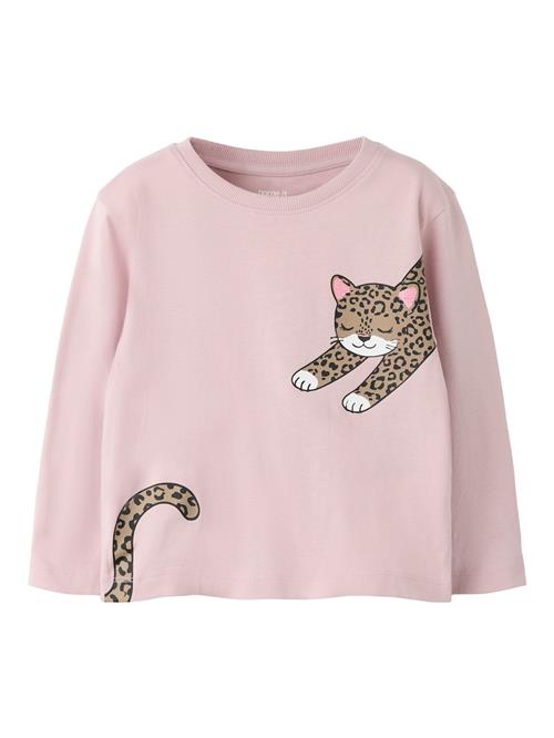 Name It T-shirt Med Lange Ærmer Violet Ice  Violet Ice 104 cm  Lilla  104 cm  Piger