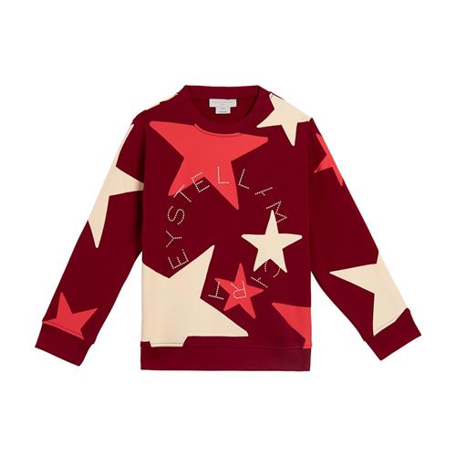 Stella McCartney Kids Hættetrøje Bordeaux Multicolor  Bordeaux Multicolor 12 Y  Rød  12 år  Piger