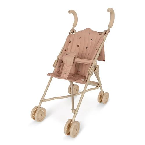 Konges Sløjd Dukkeklapvogn Cherry Blush  Cherry Blush One Size  Lyserød  One Size 3+ Years Piger