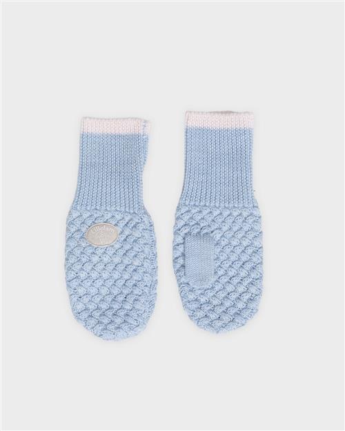 Lillelam Mittens Classic Sky Blue Sky Blue 74/80 cm  Blå  74/80 cm  Drenge