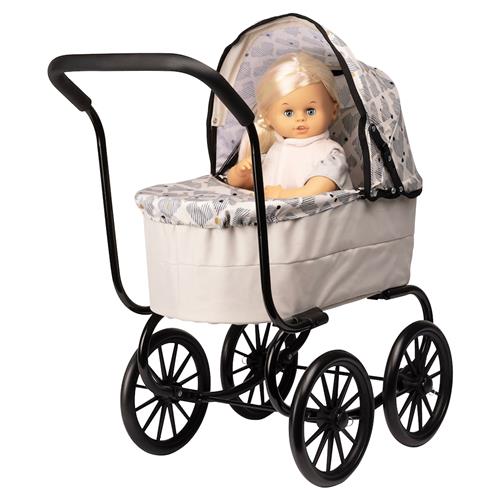 Skrållan Lillan & Friends Classic Dukkeklapvogn Beige  Beige One Size  Beige  One Size 3+ Years unisex