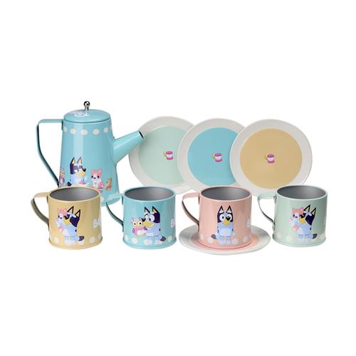 Micki Bluey Legetøjssæt Med Tallerkener Multicolor  Multicolor One Size  Blå  One Size 3+ Years Drenge