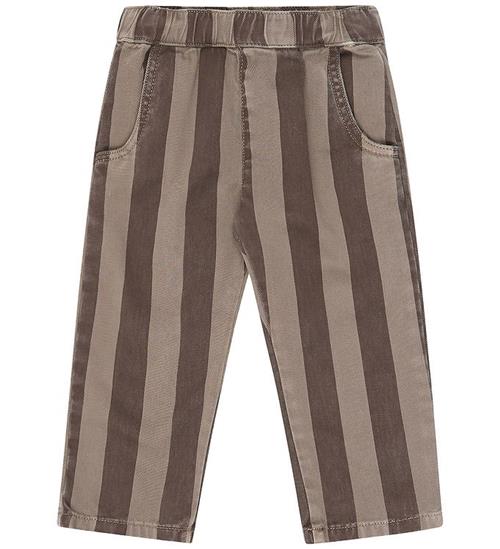 The New Bukser - Baggy - TnstYlas - Taupe Gray Striped TN