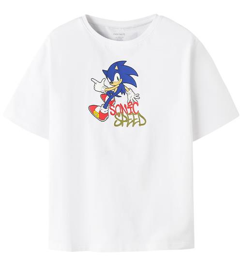 Name It T-shirt - NkmOcean - Sonic - Bright White