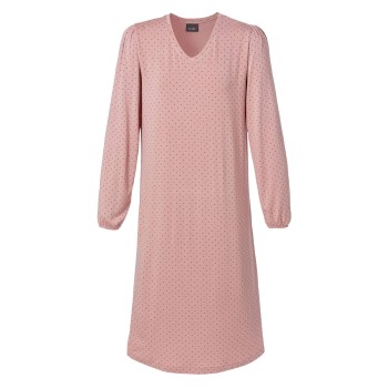 Trofé Trofe Bamboo Long Sleeve Dress Rosa Large Dame