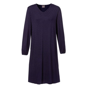 Trofé Trofe Bamboo Long Sleeve Dress Marineblå Medium Dame