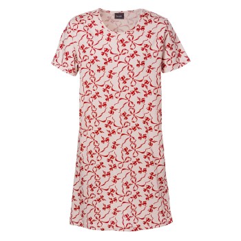 Trofé Trofe Bows Big T Nightdress Rosa Mønster  bomuld X-Large Dame