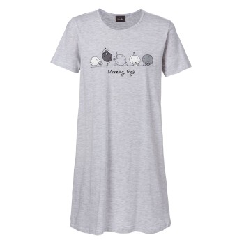Trofé Trofe Yoga Big T Nightdress Grå bomuld Medium Dame