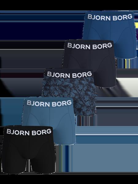 Björn Borg Organic Cotton Stretch Boxers 5-pack Sort, S