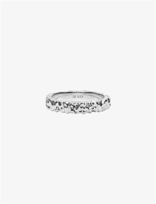 IX Studios | Ix Crunchy Class Ring Silver | 58