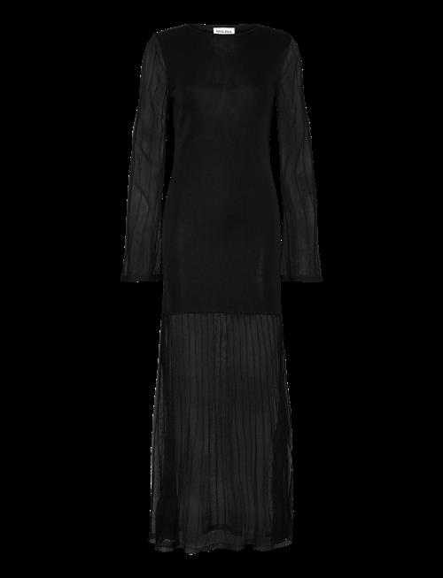 Malina | Haisley Sheer Knitted Maxi Dress | XL