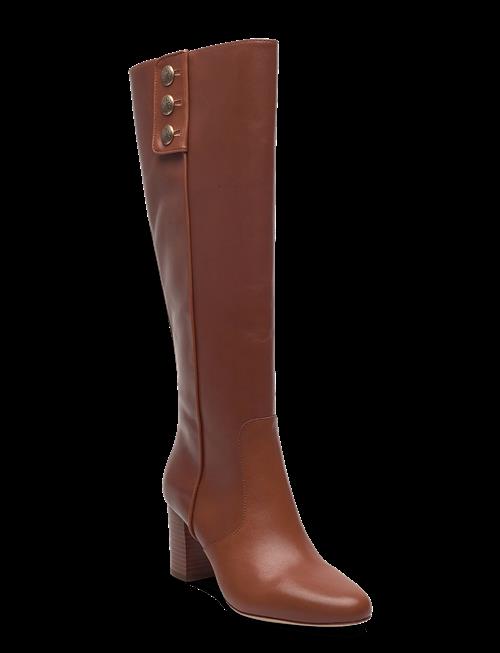 Lauren Ralph Lauren | Kennedi Calfskin Tall Boot Heel | 39