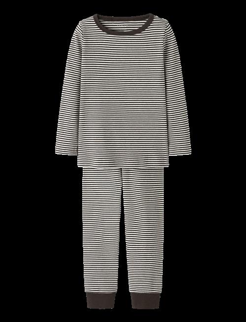 name it | Nmnnightset Stripe Rib Noos | 110-116