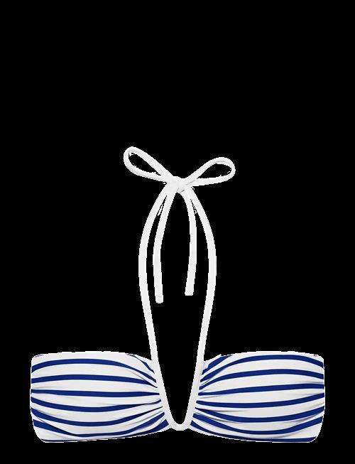 Lauren Ralph Lauren Swimwear | Lrl Seaside Stripe Shirred Uw Bande | 44