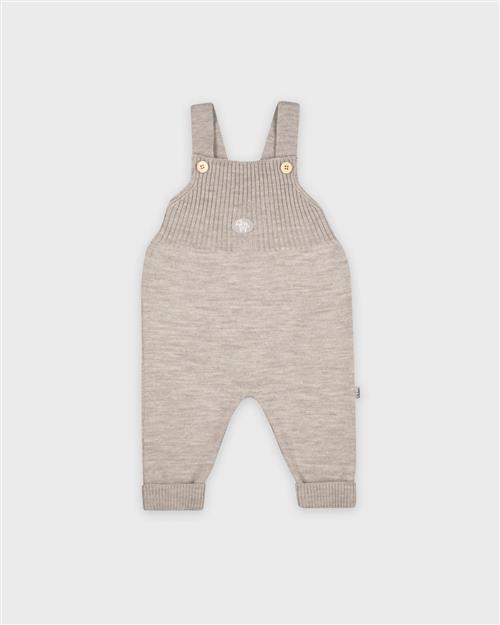 Lillelam Playsuit Baby Nature Light Beige Light Beige 80 cm Uld Beige  80 cm  unisex