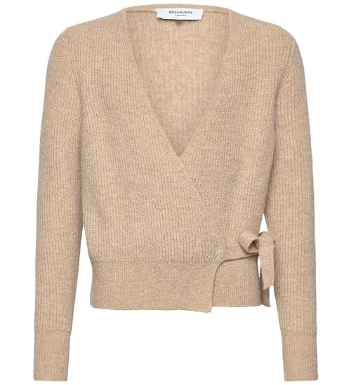 Rosemunde Cardigan - Strik - RkTinker - Wrap - Oat Meal Melange
