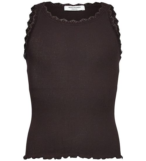 Rosemunde Top - Rib - RkBalta - Fudge m. Blonder