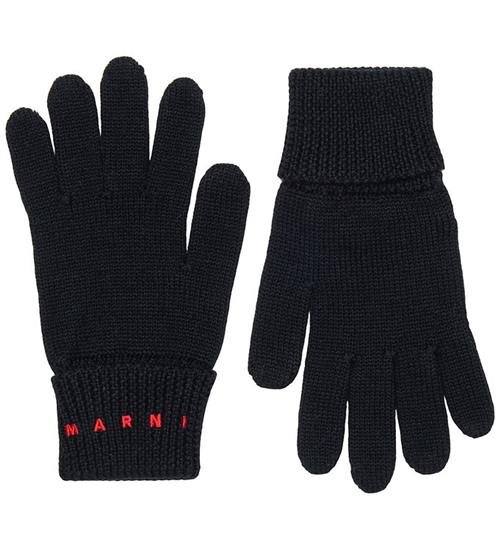Marni Handsker - Strik - Sort