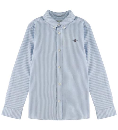 GANT Skjorte - Shield Oxford - Light Blue