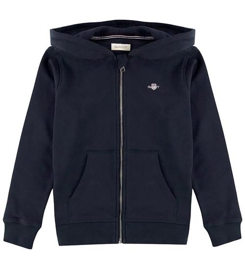 GANT Cardigan - Shield - Evening Blue