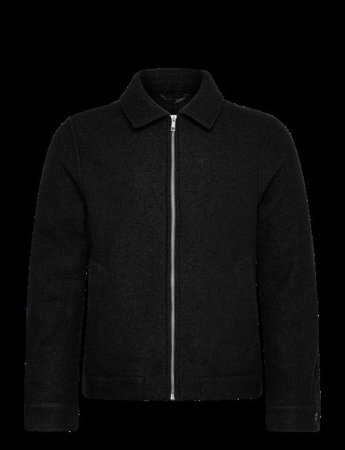 Lindbergh | Wool Blend Zip Through Overshirt | L