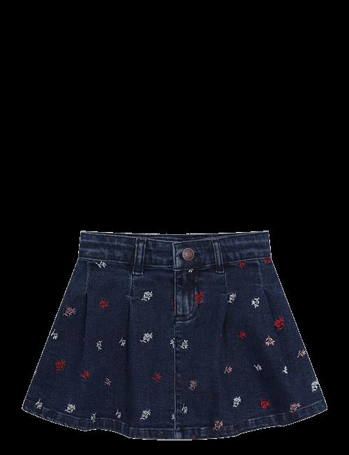 Minymo | Skirt Denim W. Emb. | 116