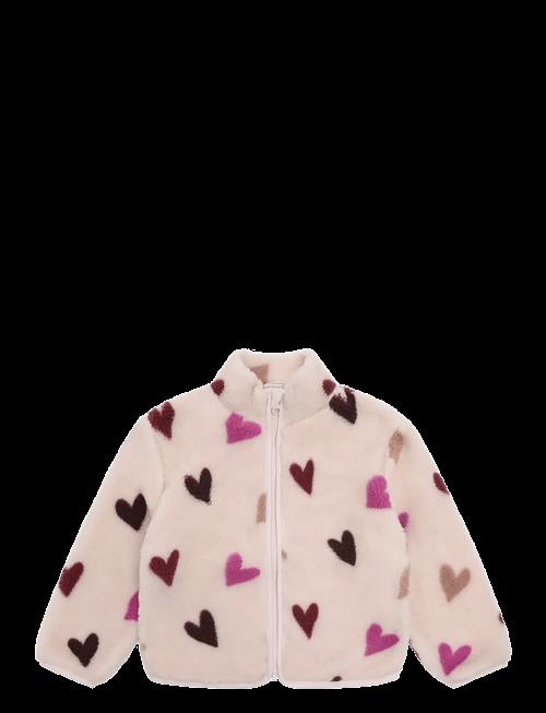 Minymo | Teddy Jacket Aop W. Lining | 128