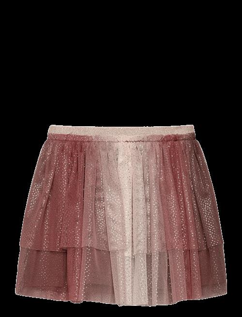 Minymo | Skirt Mesh W. Glitter | 110