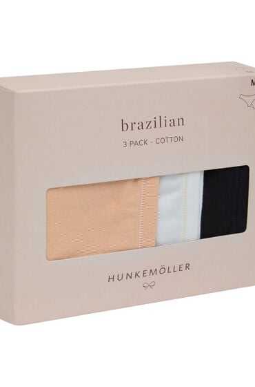 Hunkemöller Multipakning af Bomuldsshorts Orange