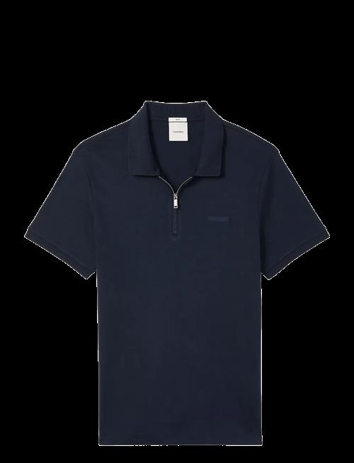 Calvin Klein | Ss Slim Supima Zip Polo | XL