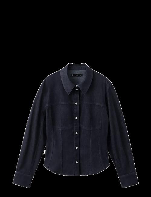 Mango | Denim Shirt With Seams | S