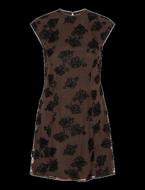 ROTATE | Beaded Mini Flared Dress | 40