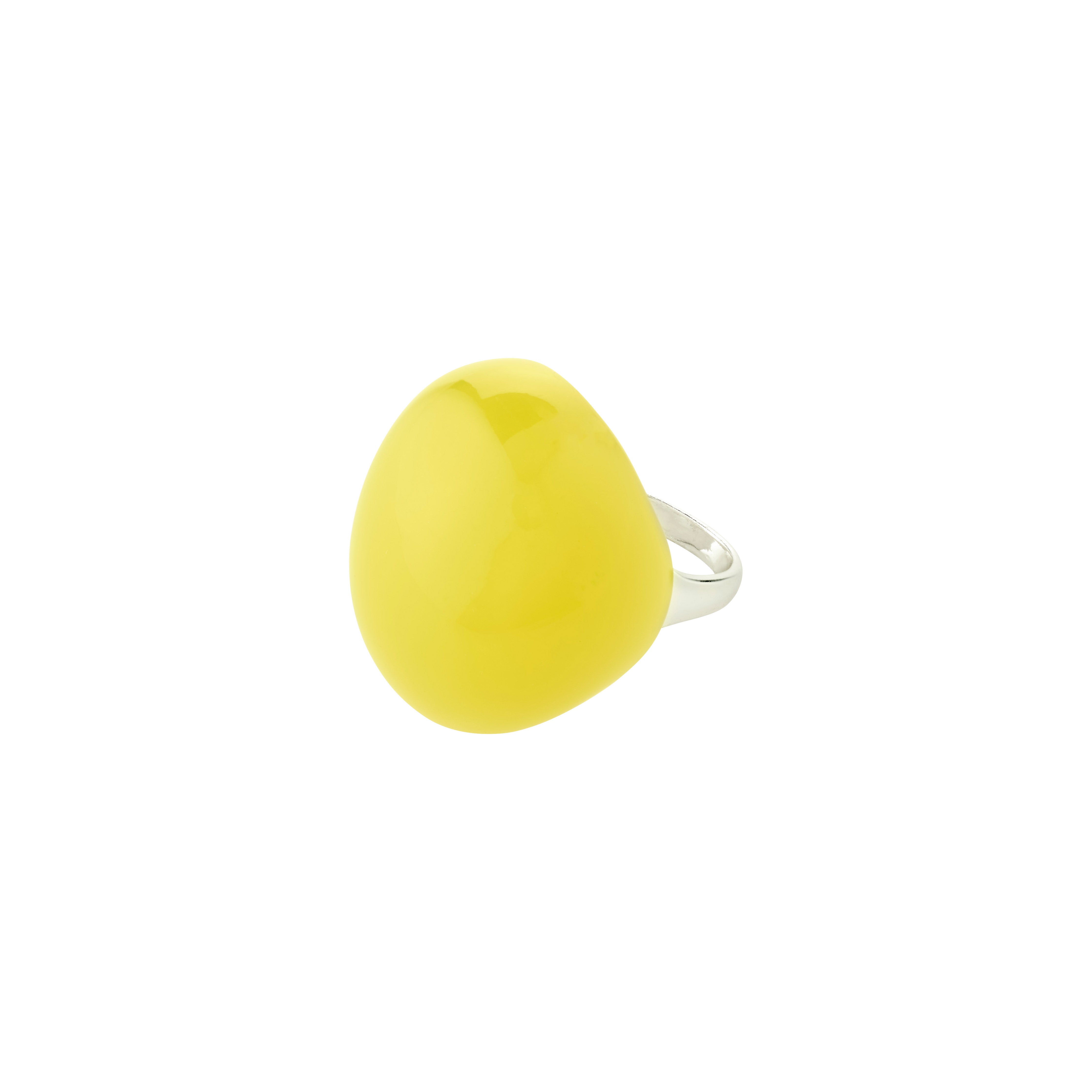 Pilgrim EVA MELOCHE X PILGRIM ring sølvbelagt/gul