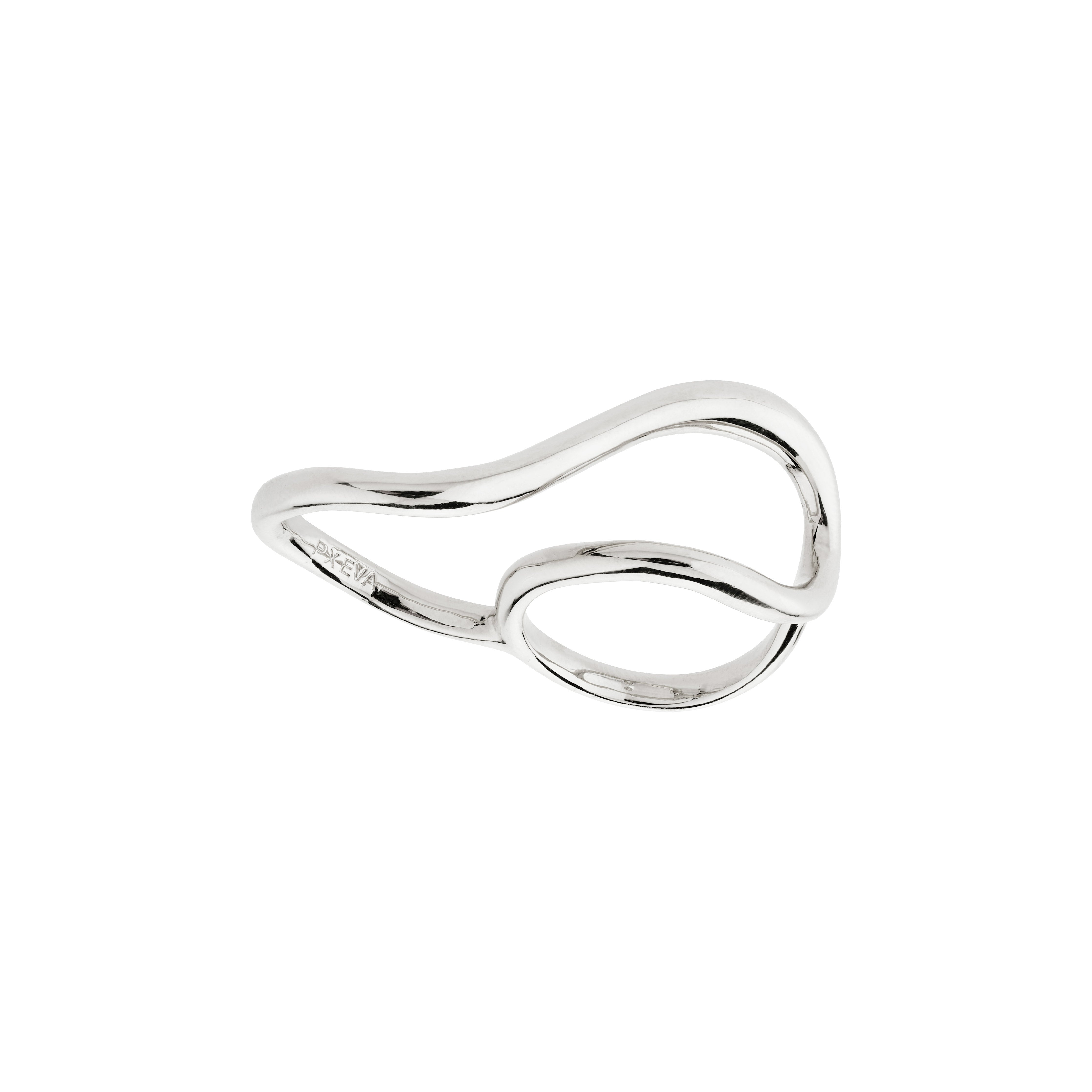 Pilgrim EVA MELOCHE X PILGRIM ring sølvbelagt