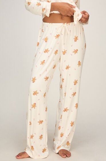 Hunkemöller Bukser Jersey Essential Hvid