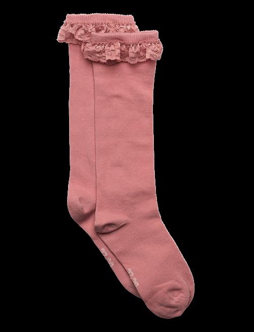 Minymo | Knee Sock W. Lace | 31\34