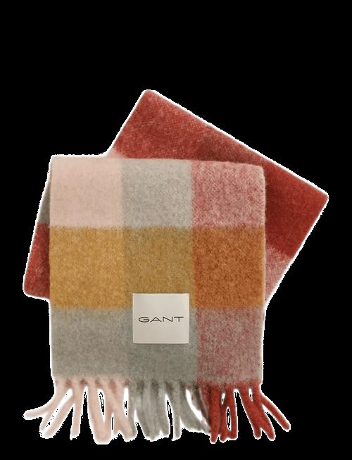 Gant | Alpaca Wool Check Scarf | ONE SIZE