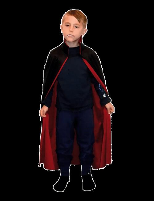 Joker | Dracula Cape Black And Red Kid 146-152 | 146/152
