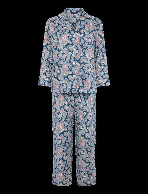 Lauren Ralph Lauren Homewear | Lrl 3/4 Sl. Notch Collar Ankle Pant | S