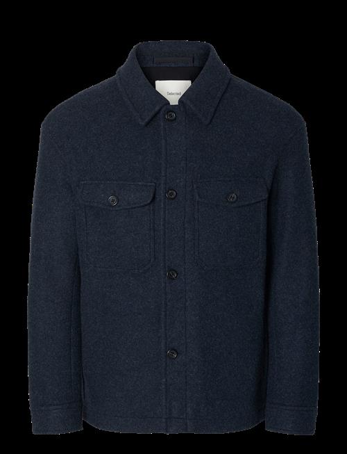 Selected | Slmmitch Wool Blend Shacket Noos | L