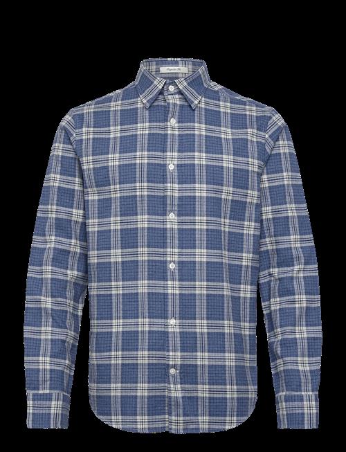 Gant | Reg Flannel Melange Check Shirt | XXL