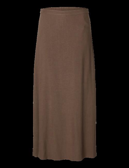 Selected | Slfviva Hw Ankle Linen Blend Skirt Noos | 44