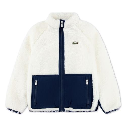 Lacoste Fleecejakke Farine  Farine 98 cm  Hvid  98 cm  unisex