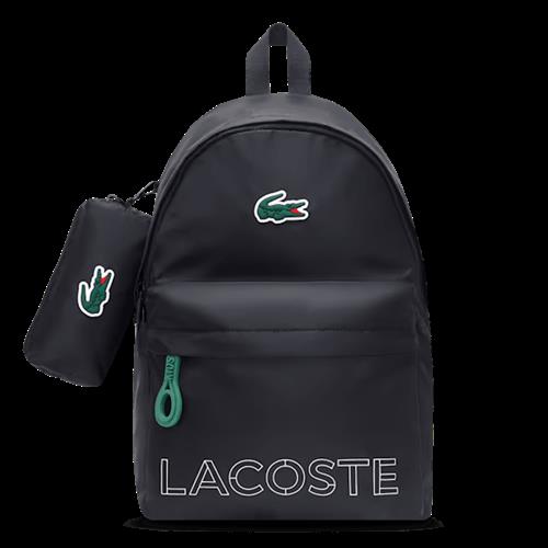 Lacoste Rygsæk Noir  Noir One Size  Sort  One Size  Drenge