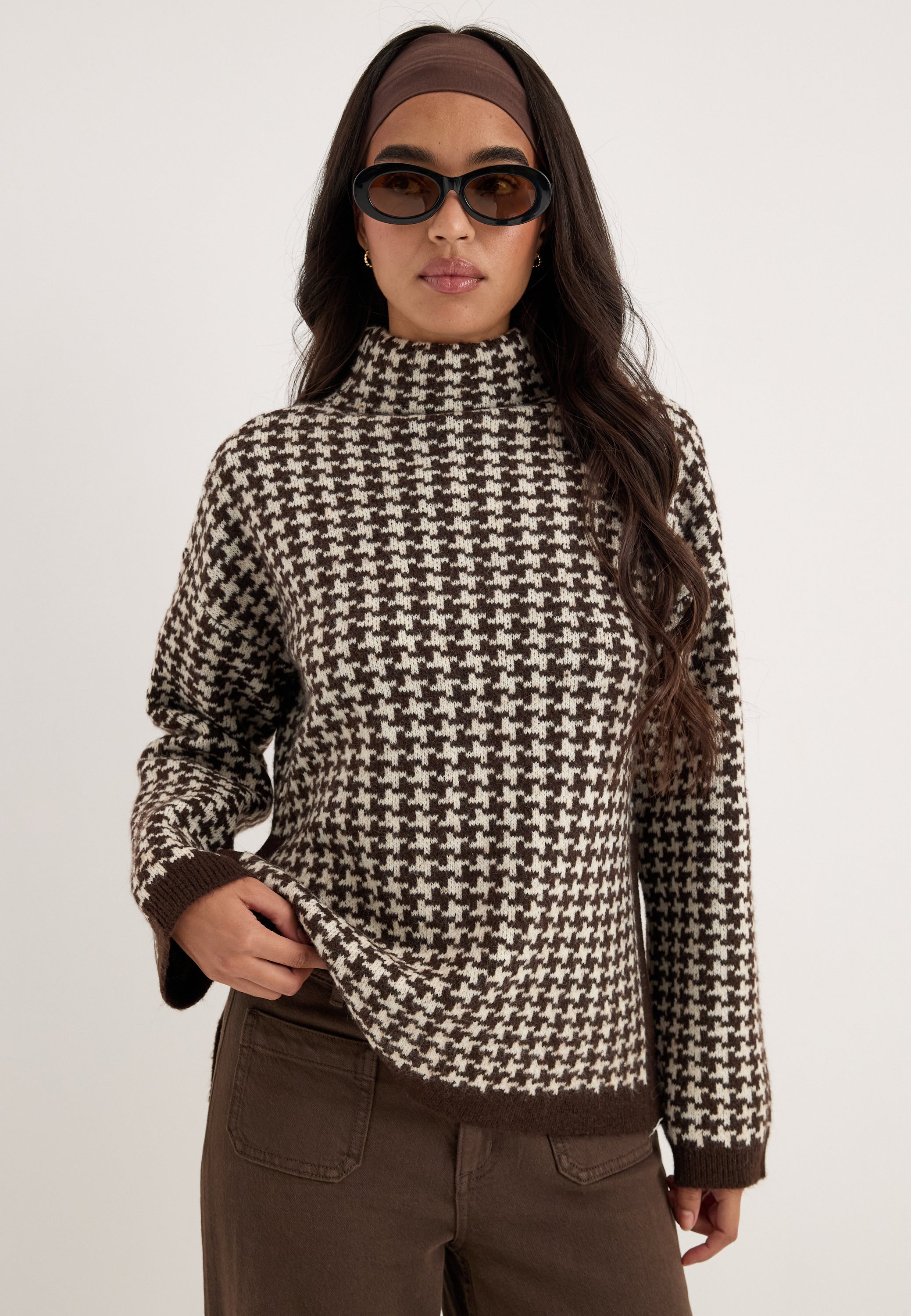 VERO MODA Vmcomo Ls Funnelneck Pullover